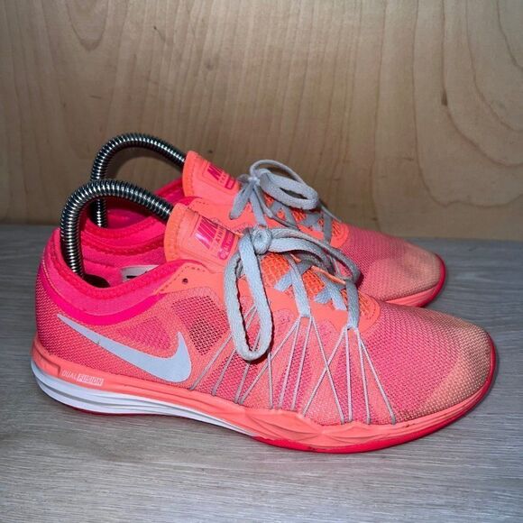 Nike Running Dual Fusion TR HIT Racer Pink/ White 898469-600 Women's 6.5 - Picture 3 of 10